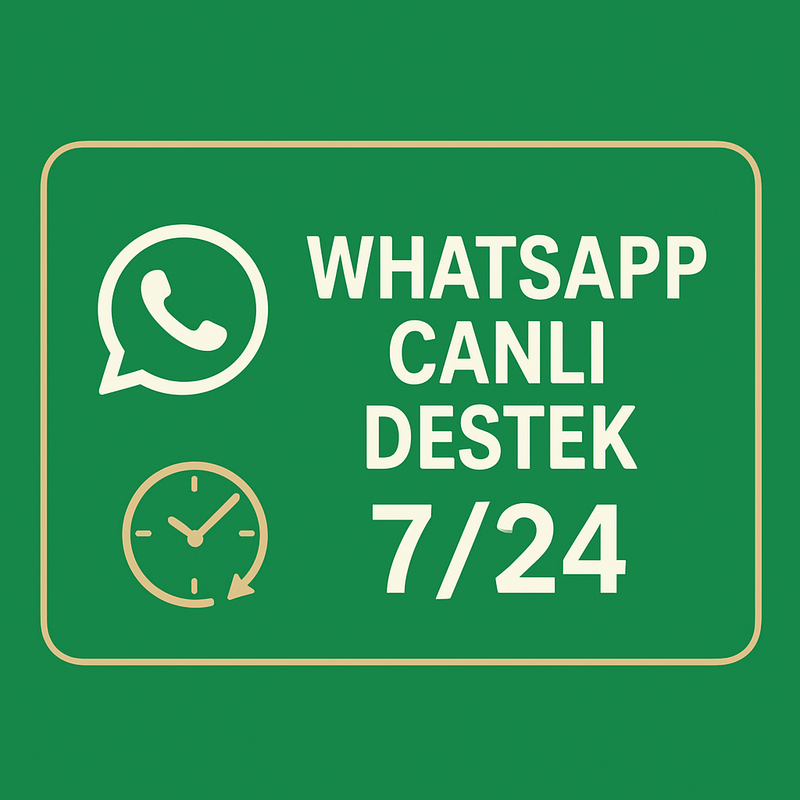 Müşteri destek temsilcisi - WhatsApp üzerinden size yardımcı olmak için hazır